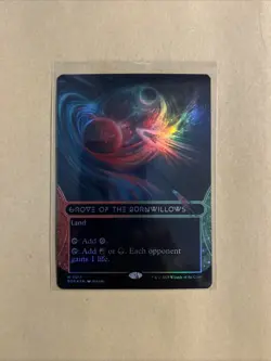 MTG Grove of the Burnwillows EOS 0017 M NM FOIL Borderless - Image 1
