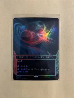 MTG Grove of the Burnwillows EOS 0017 M NM FOIL Borderless - Image 2