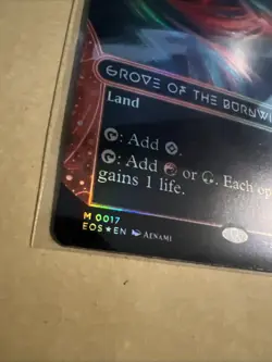MTG Grove of the Burnwillows EOS 0017 M NM FOIL Borderless - Image 3