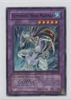 Elemental HERO Mariner 1st Ed. YuGiOh Enemy of Justice #EOJ-EN034 2006 2u3 - Image 1