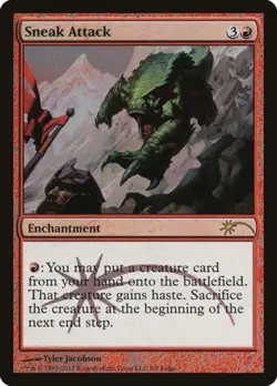 MTG English Sneak Attack NM Foil Promos: Judge - Image 1