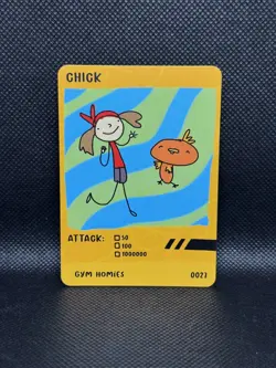 Pokenots Chick 0027, Gym Homies; Dysfunctional Passholder Parody Pokemon - Image 1