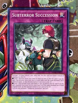 Yugioh Subterror Succession MP20-EN033 Single - Image 1