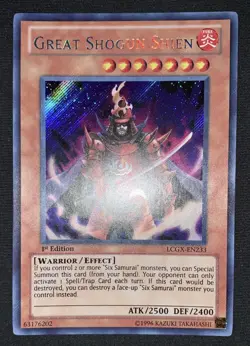 Yugioh Great Shogun Shien LCGX-EN233 Secret Rare 1st Ed NM w/Tracking - Image 2
