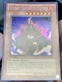 Yugioh Great Shogun Shien LCGX-EN233 Secret Rare 1st Ed NM w/Tracking - Image 5