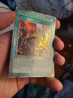 Yugioh Pantheism of the Monarchs RA04-EN261 1st Quarter Century Secret Rare - Image 2