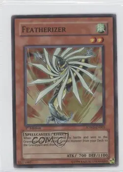 Featherizer 1st Ed. YuGiOh Warriors' Strike Structure Deck #SDWS-EN003 2009 READ - Image 1