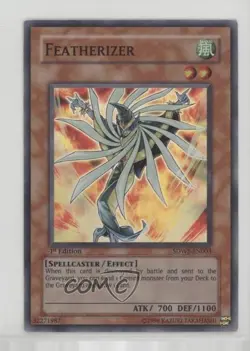Featherizer 1st Ed. YuGiOh Warriors' Strike Structure Deck #SDWS-EN003 2009 - Image 1