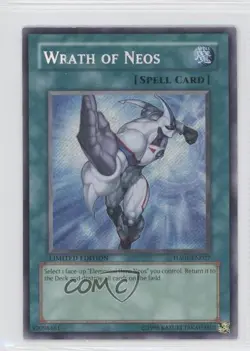 Wrath of Neos Limited Edition YuGiOh Hidden Arsenal 1 #HA01-EN027 2009 READ - Image 1