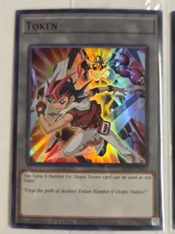 Yuma Token TKN5-EN029 + Yuya Token TKN5-EN030 Yugioh Zexal Set SEALED Mint - Image 2