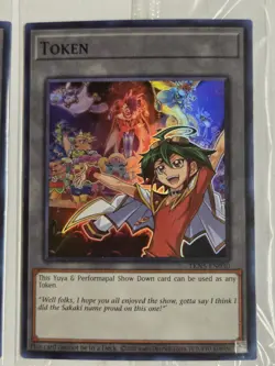 Yuma Token TKN5-EN029 + Yuya Token TKN5-EN030 Yugioh Zexal Set SEALED Mint - Image 3