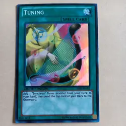 *** TUNING *** SUPER RARE MINT/NM LIMITED EDITION SHSP-ENSE2 YUGIOH! - Image 1