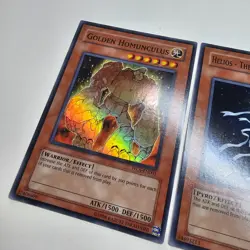 WC6 set Golden Homunculus Helios the Primordial Sun Duo Megistus - Yugioh - Image 2