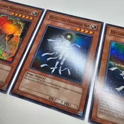 WC6 set Golden Homunculus Helios the Primordial Sun Duo Megistus - Yugioh - Image 3