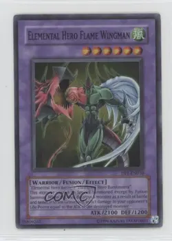 Elemental HERO Flame Wingman Unlimited YuGiOh Duelist Pack: Jaden Yuki 2006 12ka - Image 1