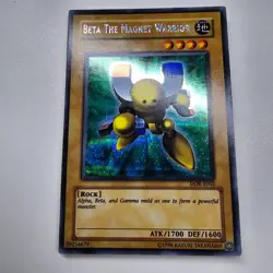 Beta The Magnet Warrior - DOR - Prismatic Secret Rare - Yugioh EURO NM - Image 1