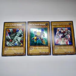 Beta Alpha Gamma The Magnet Warrior DOR Set Prismatic Secret Rare Yugioh EURO 3 - Image 1