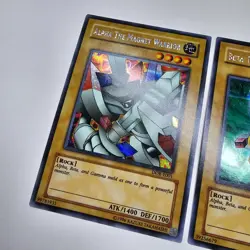 Beta Alpha Gamma The Magnet Warrior DOR Set Prismatic Secret Rare Yugioh EURO 3 - Image 2