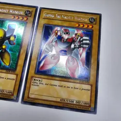 Beta Alpha Gamma The Magnet Warrior DOR Set Prismatic Secret Rare Yugioh EURO 3 - Image 4