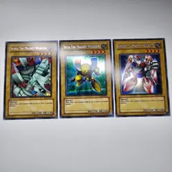 Beta Alpha Gamma The Magnet Warrior DOR Set Prismatic Secret Rare Yugioh EURO 1 - Image 1