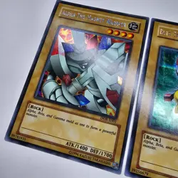 Beta Alpha Gamma The Magnet Warrior DOR Set Prismatic Secret Rare Yugioh EURO 1 - Image 2