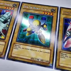 Beta Alpha Gamma The Magnet Warrior DOR Set Prismatic Secret Rare Yugioh EURO 1 - Image 3
