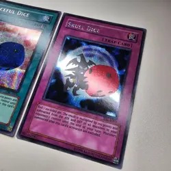 WC4 Set Exchange Graceful Dice Skull Dice Prismatic Secret Rare - Yugioh EURO - Image 4