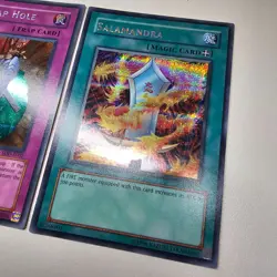 SDD Set - Seiyaru Acid Trap Hole Salamandra Prismatic Secret Rare - Yugioh EURO - Image 4