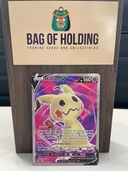 Mimikyu V (148/163) Full Art - Battle Styles Sword & Shield Pokemon Card - LP - Image 1