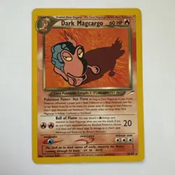 Pokemon Card - Dark Magcargo Neo Destiny 18/105 Rare LP-MP - Image 1