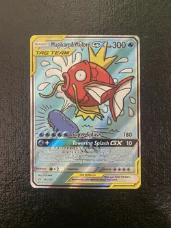 2019 Magikarp & Wailord Tag Team GX Alt Art Team Up Card 161/181 MINT - Image 1