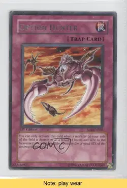 Option Hunter 1st Ed. YuGiOh Shadow of Infinity #SOI-EN058 2006 READ 0j6 - Image 1