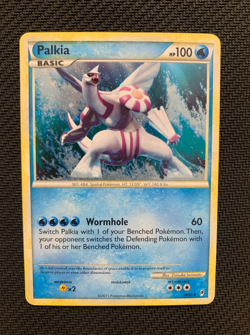 Palkia 19/95 Holo Rare Pokemon Card - Call of Legends set - 2011 - LP - Image 1