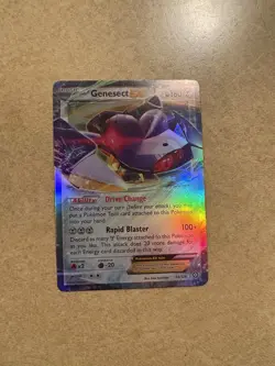 Genesect Pokemon TCG EX Card Rapid Blaster Holo Rare 101/101 - Image 1
