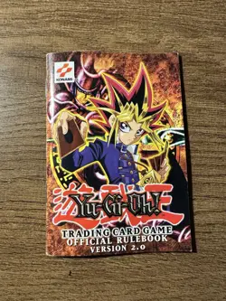 Yu-gi-oh! Trading Card Game Official Rulebook - Version 2.0 - 1996 - USED - Image 2