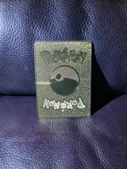 Pokemon Lugia Starry Night Van Gogh Gold Metal Black Star Promo Display Card NM - Image 2