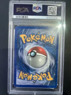 Pokemon TCG Rayquaza EX Dragon Frontiers Holo Card 97/101 PSA 1 - Image 2