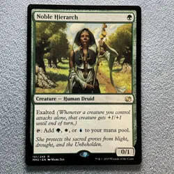 MTG- Noble Hierarch- Modern Masters- Lightly Played Excellent Cond- MAGIC CARD - Image 1
