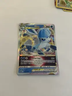 GLACEON VSTAR Pokemon Card SWSH197 Black Star Promo NM - Image 1