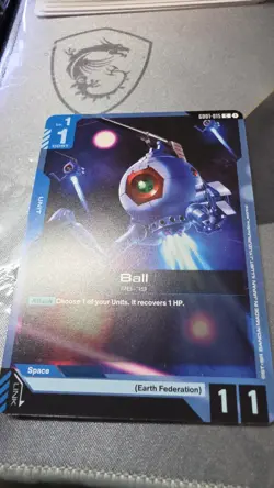 Gundam GD01-015 Ball - Gundam TCG Card Game Single (Newtype Rising) - Image 1