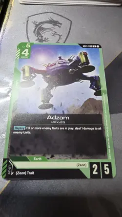 Gundam GD01-038 Adzam - Gundam TCG Card Game Single (Newtype Rising) - Image 1