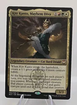 Kitt Kanto, Mayhem Diva MTG Commander: Streets of New Capenna Regular - Image 1