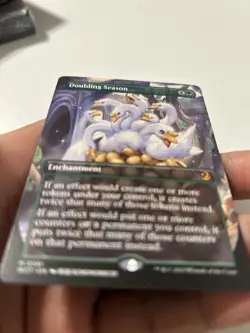 ***Borderless Doubling Season*** MTG Wilds of Eldraine - Image 3