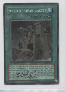 SR - Ancient Gear Castle 1st Ed. YuGiOh Shadow of Infinity #SOI-EN047 2006 12ka - Image 1