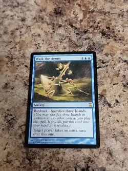 MTG - Walk the Aeons - Time Spiral 93/301 - Regular Rare - Turns - Image 1