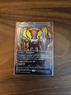 Commander's Plate Foil - Mythic - Secret Lair MTG Magic The Gathering - Image 1