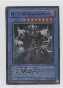 SR - Demise King of Armageddon 1st Ed. YuGiOh Shadow Infinity #SOI-EN035 d7k - Image 1