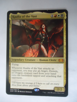 MTG Kaalia of the Vast Double Masters NM/M The actual picture of the card - Image 1