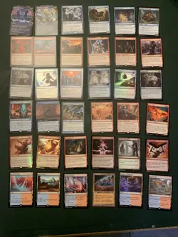 Mtg Small Red/blue Bundle: Dual Lands, Fiendish Duo, Fireball (foil), Mana Leak - Image 1
