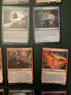 Mtg Small Red/blue Bundle: Dual Lands, Fiendish Duo, Fireball (foil), Mana Leak - Image 5